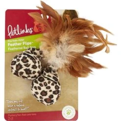 Petlinks Feather Flips Feathered Ball Cat Toy -Mewhaus Shop 102622 PT4. AC SS1800 V1594673457