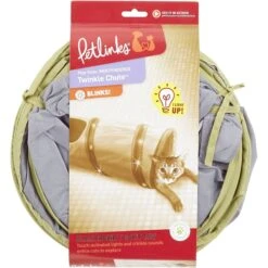 Petlinks Twinkle Chute Lighted Cat Tunnel Toy -Mewhaus Shop 102671 PT7. AC SS1800 V1595367676