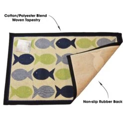 PetRageous Designs Kool Fishes Tapestry Mat -Mewhaus Shop 105139 PT2. AC SS1800 V1628718421