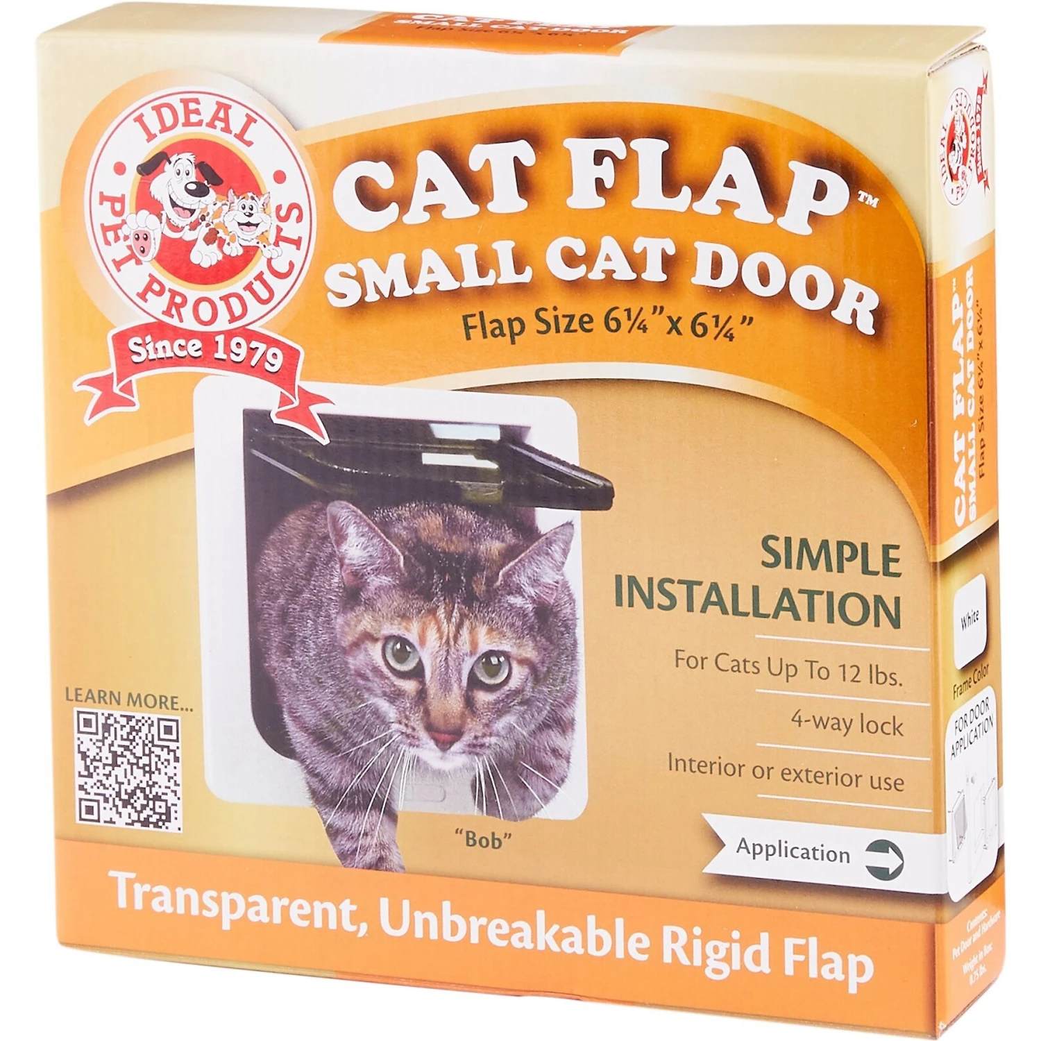 Ideal Pet Products Lockable Cat Flap Pet Door 2 Ideal Pet Products Lockable Cat Flap Pet Door - Image 2