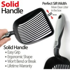 IPrimio Sifter With Non-Stick Litter Scooper -Mewhaus Shop 107172 PT2. AC SS1800 V1518103354