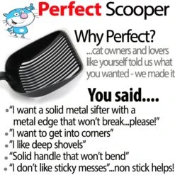 IPrimio Sifter With Non-Stick Litter Scooper -Mewhaus Shop 107172 PT5. AC SS1800 V1518103358