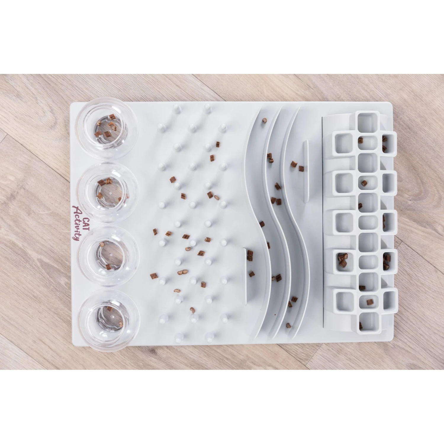 TRIXIE Activity Fun Board 5-in-1 Activity Strategy Game Cat Toy 4 TRIXIE Activity Fun Board 5-in-1 Activity Strategy Game Cat Toy - Image 4