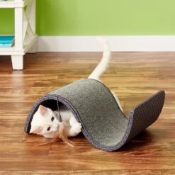 SmartyKat Scratch Scroll Cat Scratcher With Feather Toy, Color Varies -Mewhaus Shop 107617 PT5. AC SS1800 V1527257531
