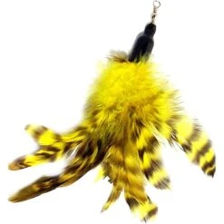 Pet Fit For Life 6 Piece Replacement Feather Pack For Wand Cat Toy -Mewhaus Shop 109318 PT6. AC SS1800 V1589320578