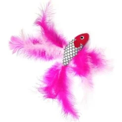 Pet Fit For Life 2 Fish Feather Wand Cat Toy -Mewhaus Shop 109324 PT5. AC SS1800 V1589320666