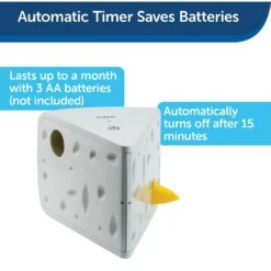 PetSafe Cheese Motion Cat Toy 15 PetSafe Cheese Motion Cat Toy -Mewhaus Shop 114120 PT7. AC SS1800 V1599813075