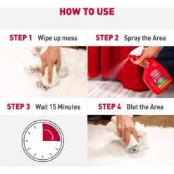 Nature's Miracle Advanced Cat Enzymatic Stain Remover & Odor Eliminator Spray, Sunny Lemon, 32-oz Bottle -Mewhaus Shop 115425 PT2. AC SS1800 V1701453345