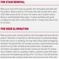 Nature's Miracle Advanced Cat Enzymatic Stain Remover & Odor Eliminator Spray, Sunny Lemon, 32-oz Bottle -Mewhaus Shop 115425 PT5. AC SS1800 V1701453356