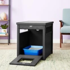 New Age Pet ECOFLEX Litter Box Cover End Table -Mewhaus Shop 115488 PT2. AC SS1800 V1537470129