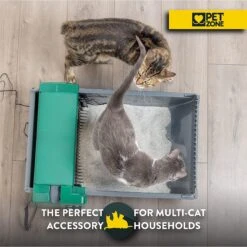 Pet Zone Smart Scoop Automatic Self-Cleaning Cat Litter Box -Mewhaus Shop 115602 PT5. AC SS1800 V1639016209