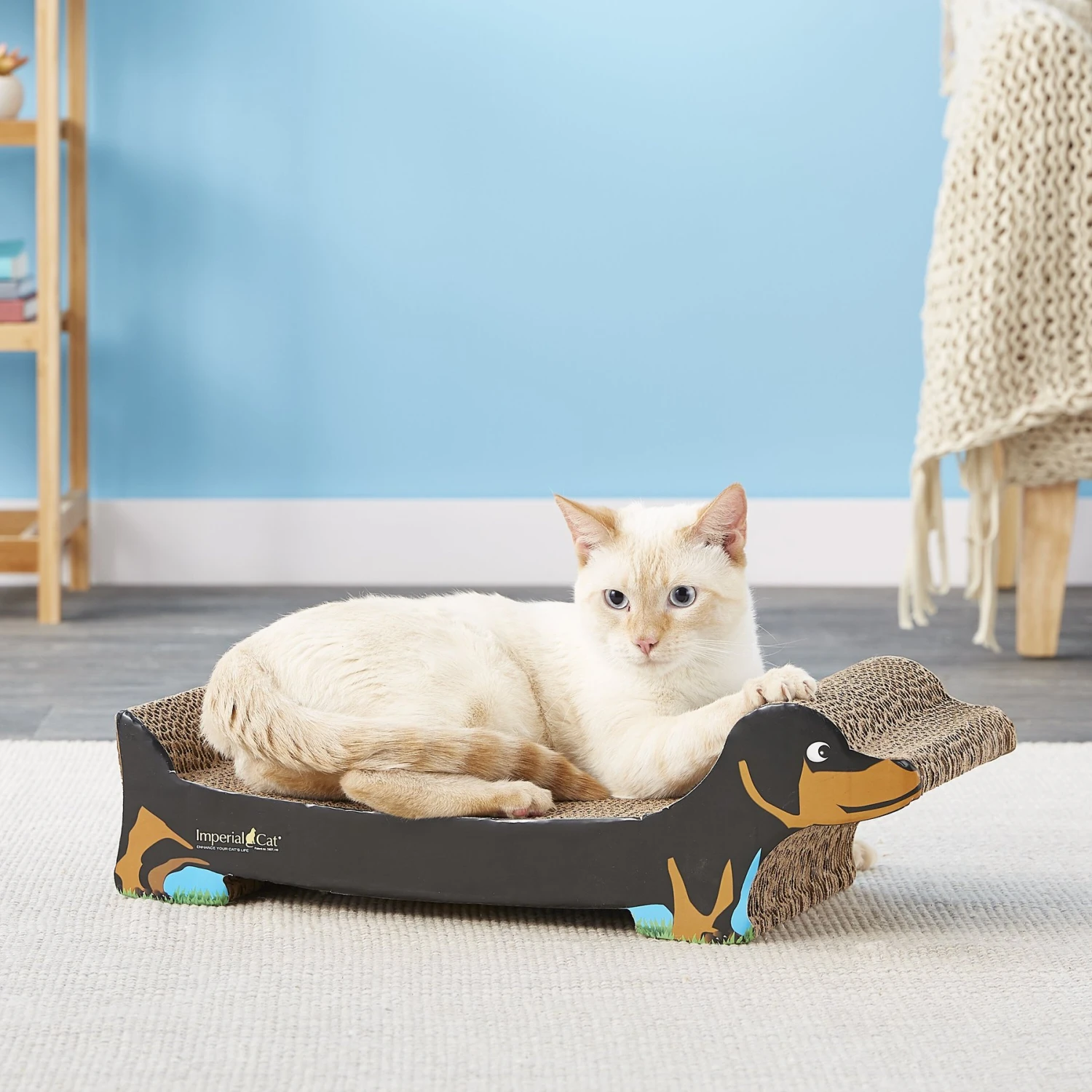 Imperial Cat Dachshund Cat Scratching Board, Large 3 Imperial Cat Dachshund Cat Scratching Board, Large - Image 3