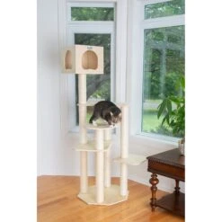 Armarkat 69-in Wooden Cat Tree & Condo 13 Armarkat 69-in Wooden Cat Tree & Condo -Mewhaus Shop 130335 PT4. AC SS1800 V1615915334