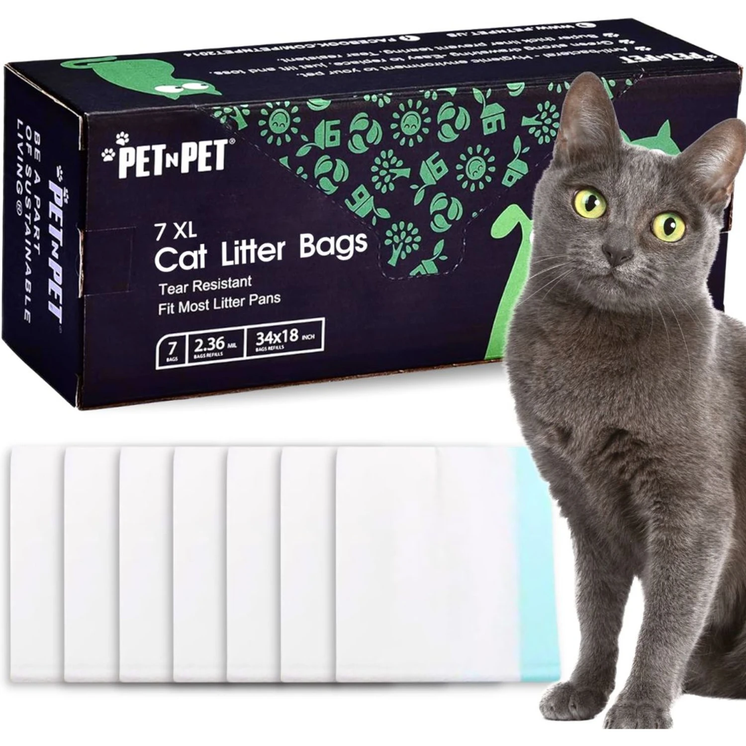 PET N PET Cat Litter Box Liners 1 PET N PET Cat Litter Box Liners