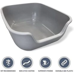 PetFusion BetterBox Non-Stick Cat Litter Box -Mewhaus Shop 133670 PT5. AC SS1800 V1536765577