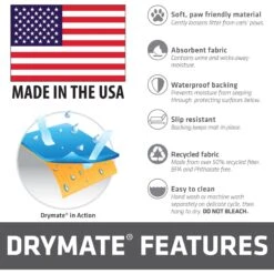 Drymate Protective & Decorative Cat Litter Mat, Brown Stripe, Large, 20-in X 28-in -Mewhaus Shop 134957 PT5. AC SS1800 V1692994033