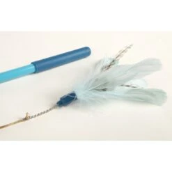 SmartyKat Frisky Flyer Feather Wand Cat Toy -Mewhaus Shop 137512 PT6. AC SS1800 V1575488103
