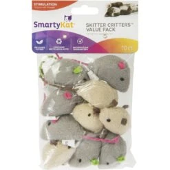 SmartyKat Skitter Critters Value Pack Catnip Cat Toys -Mewhaus Shop 137528 PT6. AC SS1800 V1639005167