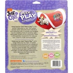 Hartz Just For Cats Peek & Play Pop-Up Tent Cat Toy -Mewhaus Shop 139103 PT7. AC SS1800 V1589230889