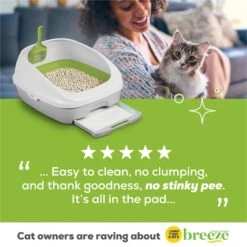 Tidy Cats Breeze Spring Clean Scented Litter System Cat Pads -Mewhaus Shop 139317 PT6. AC SS1800 V1700158003