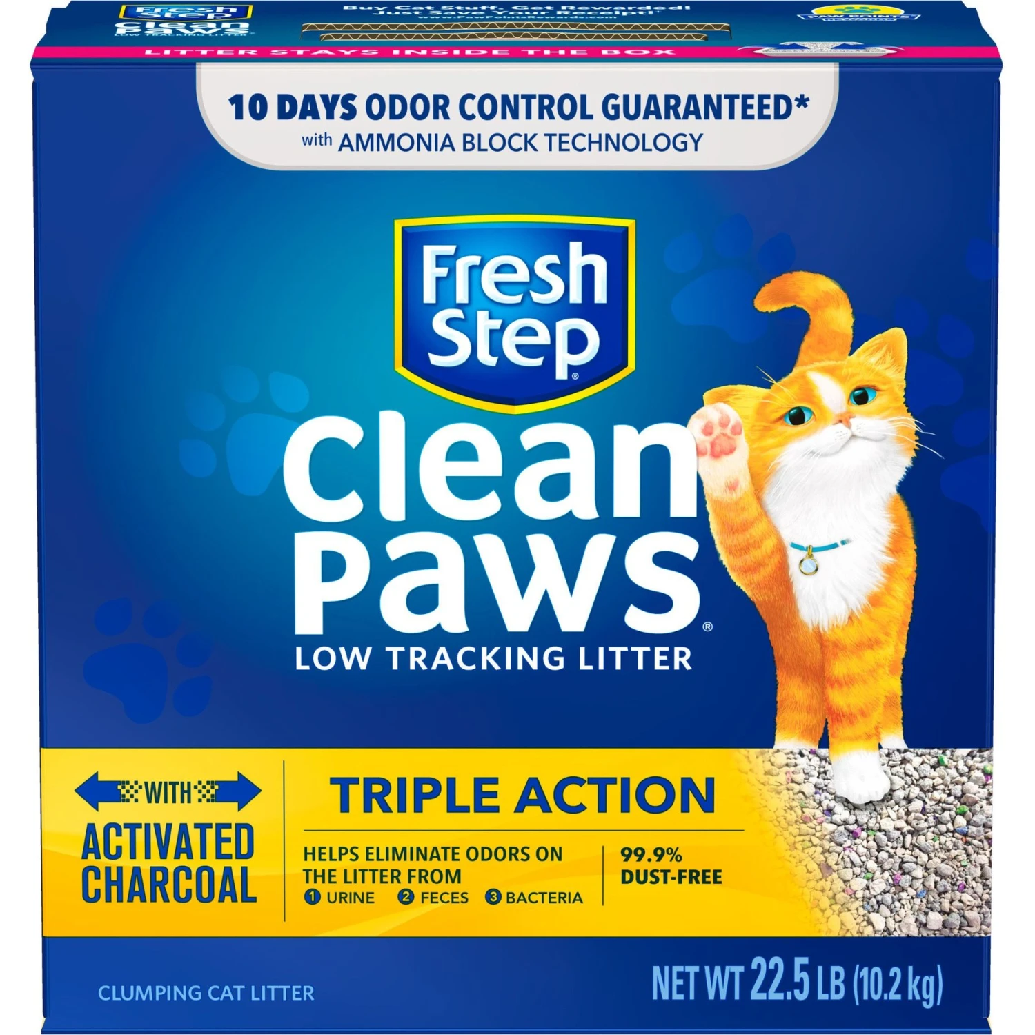 Fresh Step Clean Paws Scented Clumping Clay Cat Litter 6 Fresh Step Clean Paws Scented Clumping Clay Cat Litter - Image 6