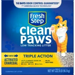 Fresh Step Clean Paws Scented Clumping Clay Cat Litter 15 Fresh Step Clean Paws Scented Clumping Clay Cat Litter -Mewhaus Shop 141502 PT6. AC SS1800 V1694459345