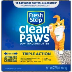 Fresh Step Clean Paws Scented Clumping Clay Cat Litter 16 Fresh Step Clean Paws Scented Clumping Clay Cat Litter -Mewhaus Shop 141502 PT7. AC SS1800 V1694455147