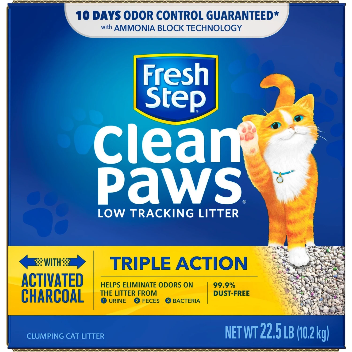 Fresh Step Clean Paws Scented Clumping Clay Cat Litter 8 Fresh Step Clean Paws Scented Clumping Clay Cat Litter - Image 8