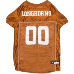 Pets First NCAA Dog & Cat Jersey, Texas Longhorns -Mewhaus Shop 142131 PT7. AC SS1800 V1565115463