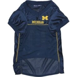 Pets First NCAA Dog & Cat Jersey, Michigan Wolverines -Mewhaus Shop 142152 PT2. AC SS1800 V1538428918