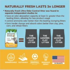 Naturally Fresh Multi-Cat Fresh Unscented Clumping Walnut Cat Litter 12 Naturally Fresh Multi-Cat Fresh Unscented Clumping Walnut Cat Litter -Mewhaus Shop 144714 PT7. AC SS1800 V1597151487