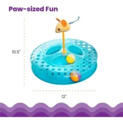 Catstages Cheese Chase II Cat Toy With Catnip -Mewhaus Shop 148102 PT4. AC SS1800 V1636511188