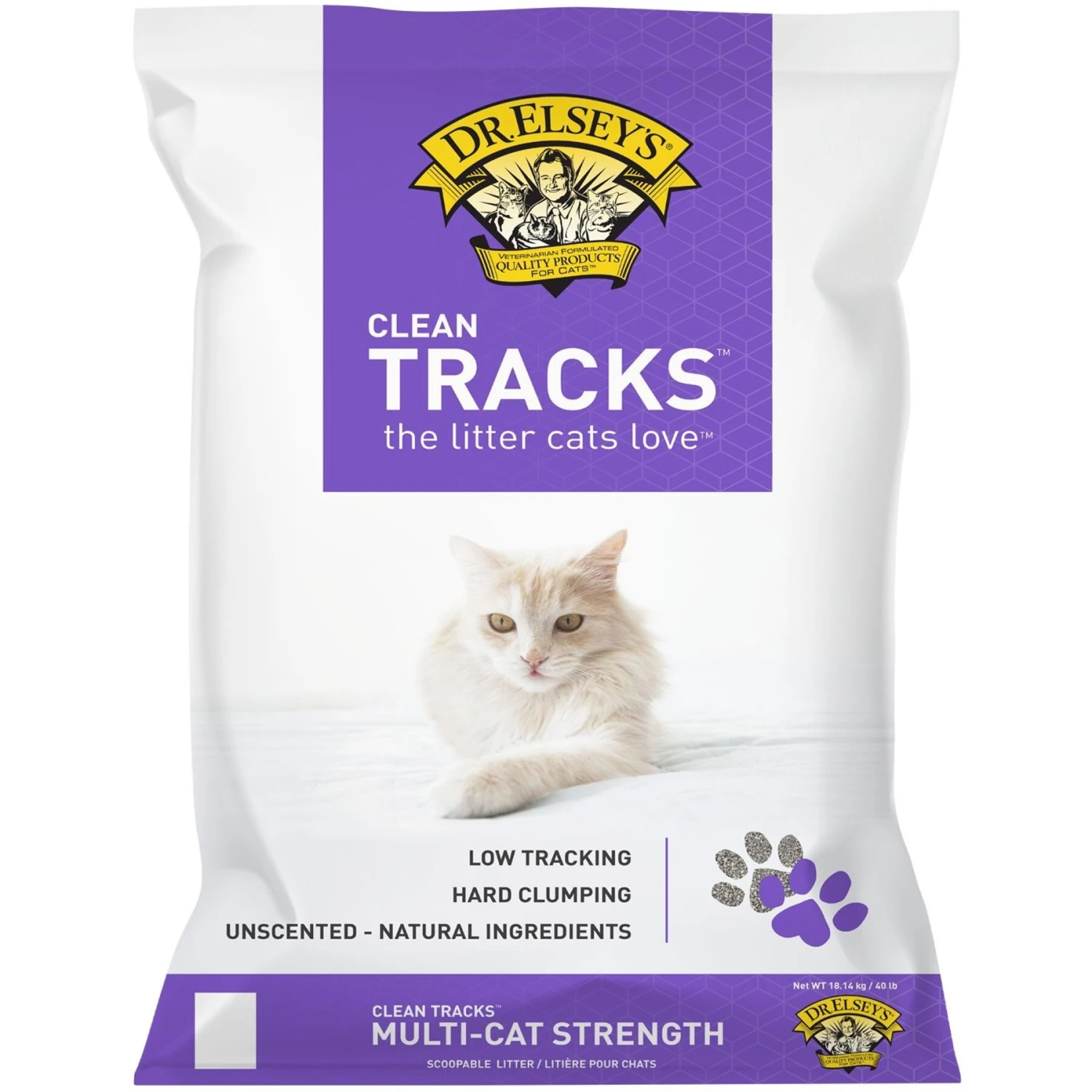 Dr. Elsey's Clean Tracks Clumping Clay Cat Litter 2 Dr. Elsey's Clean Tracks Clumping Clay Cat Litter - Image 2