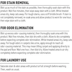 Nature's Miracle Cat Oxy Formula Set-In Stain Destroyer & Odor Remover Spray -Mewhaus Shop 152168 PT5. AC SS1800 V1701114550