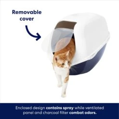 Frisco Hooded Cat Litter Box -Mewhaus Shop 153376 PT2. AC SS1800 V1675279932