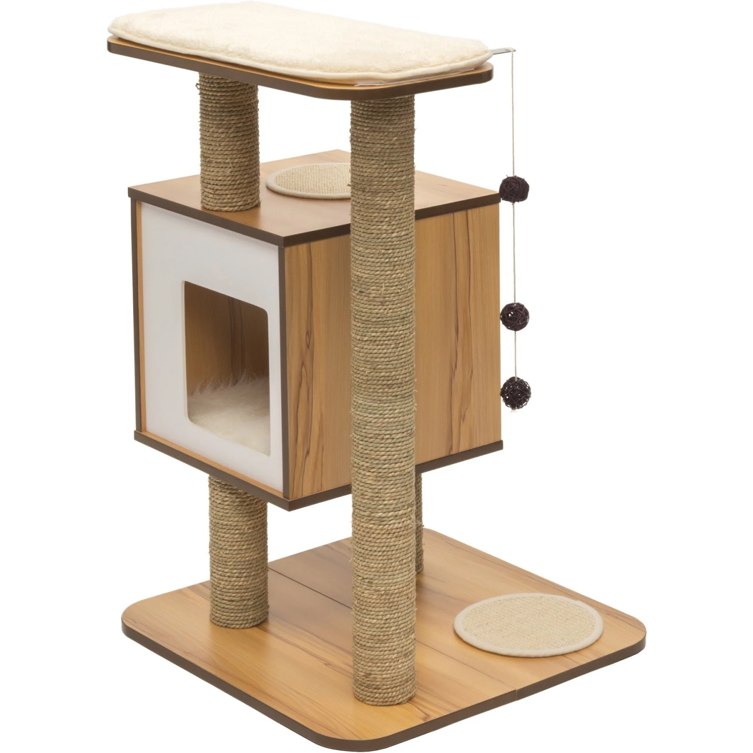 Vesper Base 32-in Modern Cat Tree & Condo 1 Vesper Base 32-in Modern Cat Tree & Condo