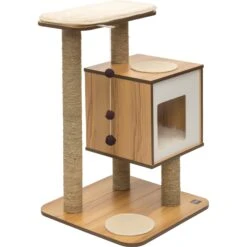 Vesper Base 32-in Modern Cat Tree & Condo 9 Vesper Base 32-in Modern Cat Tree & Condo -Mewhaus Shop 154196 PT2. AC SS1800 V1628003809