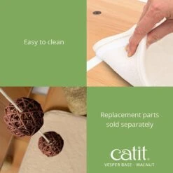 Vesper Base 32-in Modern Cat Tree & Condo 12 Vesper Base 32-in Modern Cat Tree & Condo -Mewhaus Shop 154196 PT5. AC SS1800 V1627689113