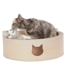Necoichi Cat Head Scratcher Bed -Mewhaus Shop 154905 PT4. AC SS1800 V1646413901