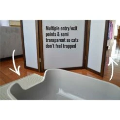 PetFusion Modest Cat Litter Box Privacy Screen -Mewhaus Shop 156734 PT5. AC SS1800 V1548271385