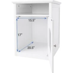 Frisco Decorative Side Table Cat Litter Box Cover -Mewhaus Shop 156786 PT5. AC SS1800 V1570480091