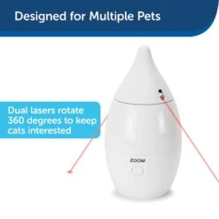 PetSafe Zoom Rotating Laser Cat Toy -Mewhaus Shop 159067 PT7. AC SS1800 V1599827475