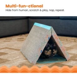 Catstages Fold Away Cat Tunnel Toy 9 Catstages Fold Away Cat Tunnel Toy -Mewhaus Shop 159439 PT3. AC SS1800 V1636521312