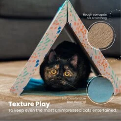 Catstages Fold Away Cat Tunnel Toy 11 Catstages Fold Away Cat Tunnel Toy -Mewhaus Shop 159439 PT5. AC SS1800 V1636513104