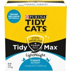 Tidy Max Lightweight Instant Action Scented Clumping Clay Cat Litter