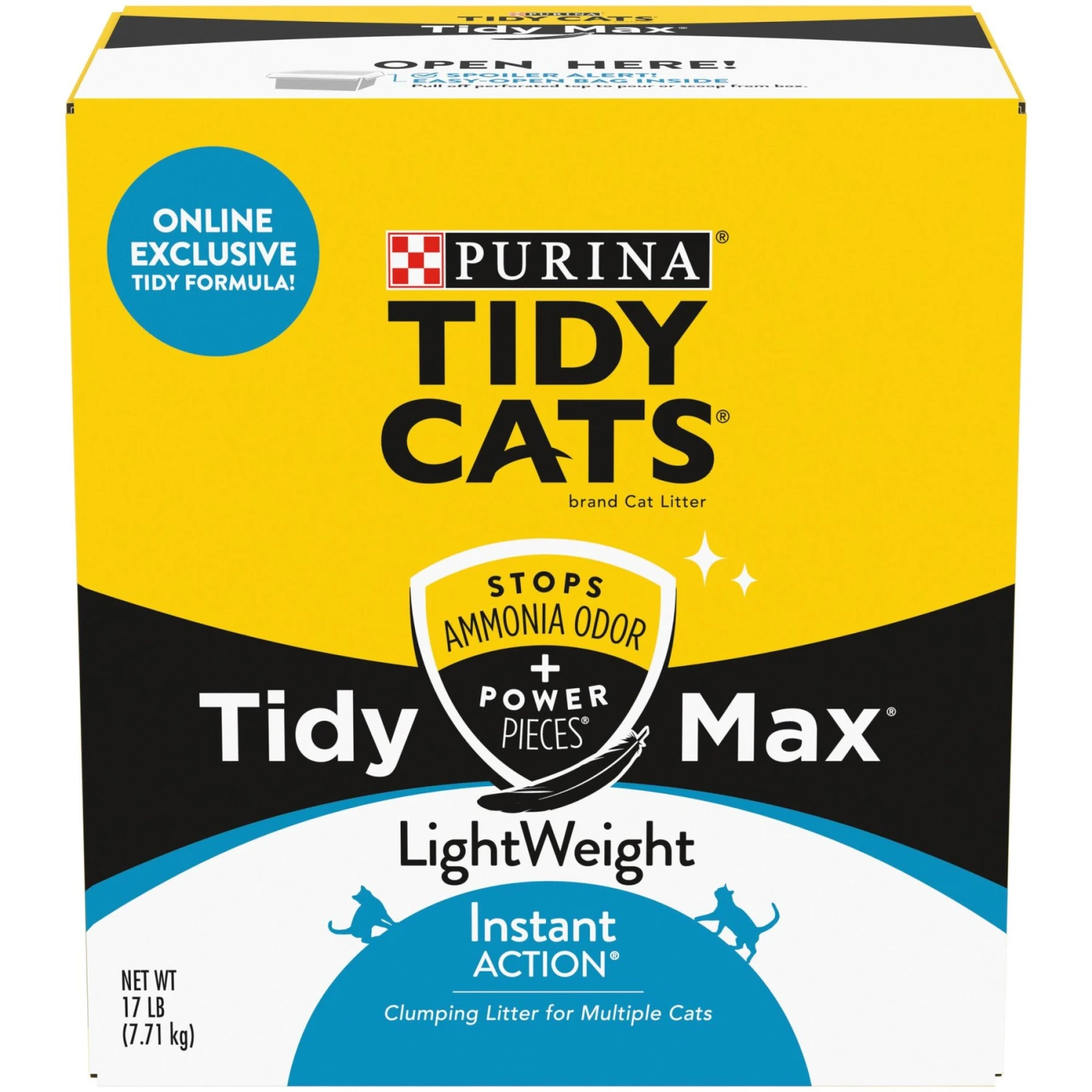 Tidy Max Lightweight Instant Action Scented Clumping Clay Cat Litter 1 Tidy Max Lightweight Instant Action Scented Clumping Clay Cat Litter