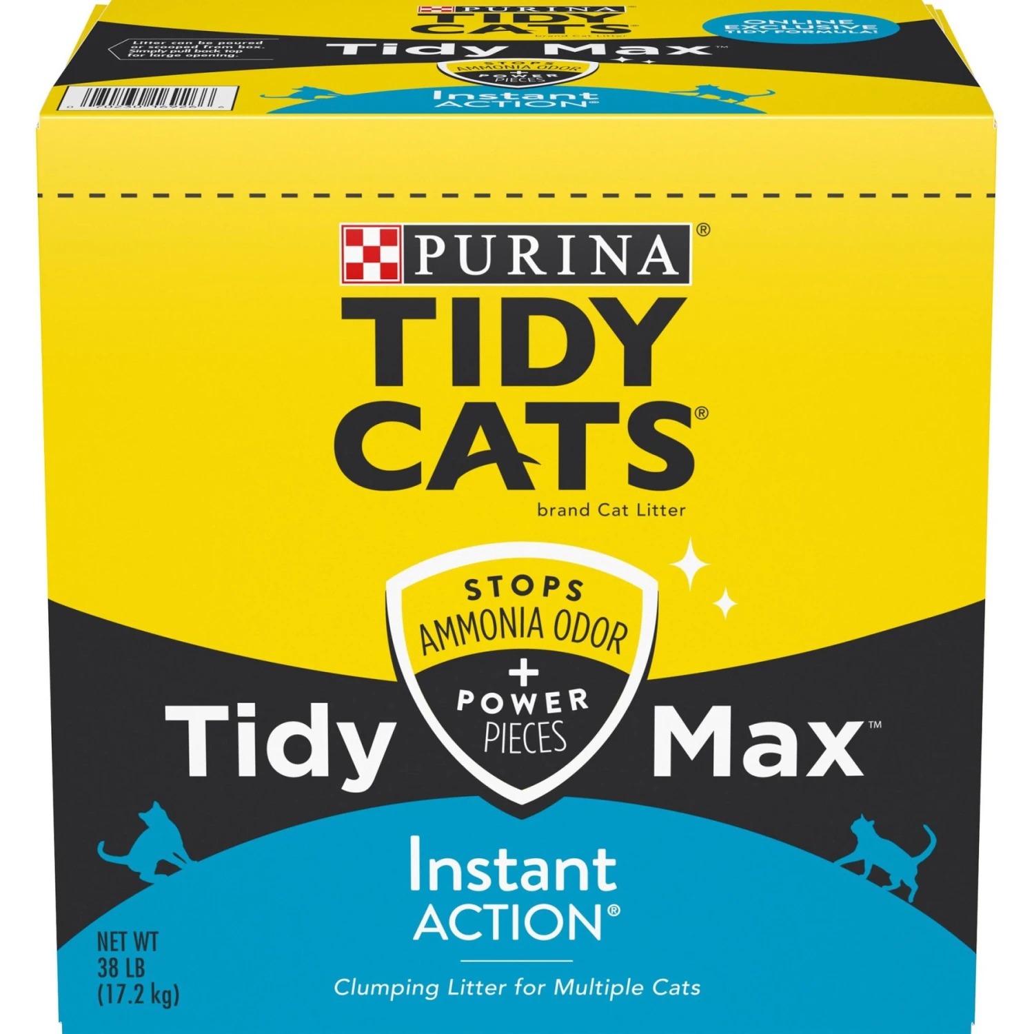 Tidy Max Instant Action Scented Clumping Clay Cat Litter 1 Tidy Max Instant Action Scented Clumping Clay Cat Litter