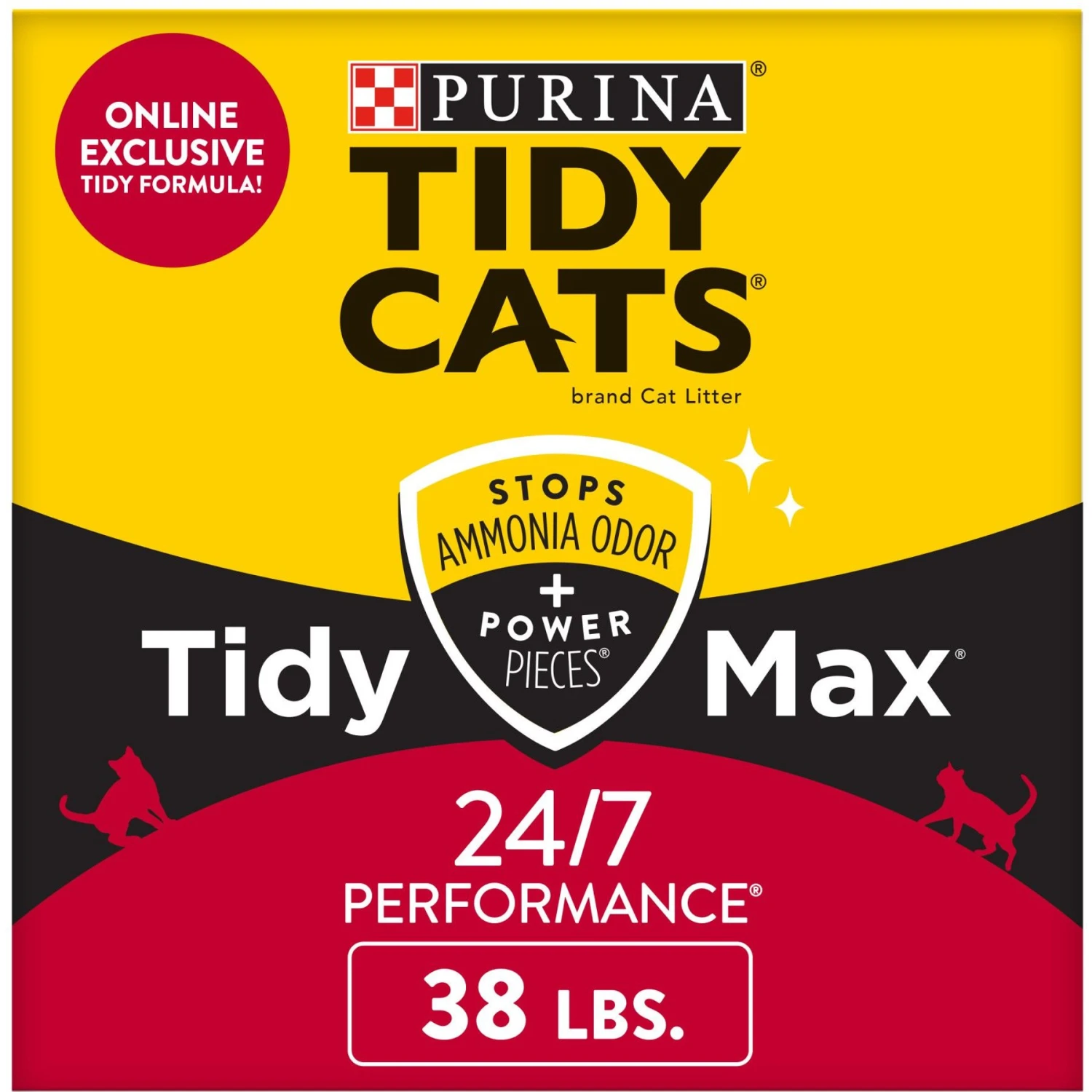 Tidy Max 24/7 Performance Scented Clumping Clay Cat Litter 1 Tidy Max 24/7 Performance Scented Clumping Clay Cat Litter