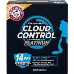 Arm & Hammer Litter Cloud Control Platinum Multi-Cat Clumping Cat Litter With Hypoallergenic Light Scent