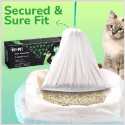 PET N PET Litter Box Liner, Jumbo 8 PET N PET Litter Box Liner, Jumbo -Mewhaus Shop 165571 PT2. AC SS1800 V1695846582